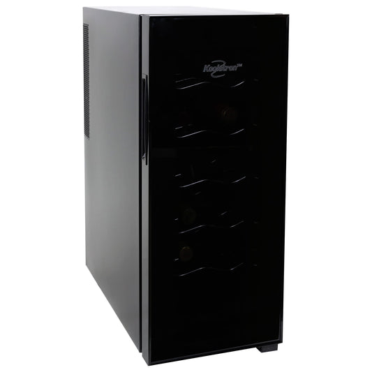 Koolatron 12 Bottle Wine Fridge with Glass Door