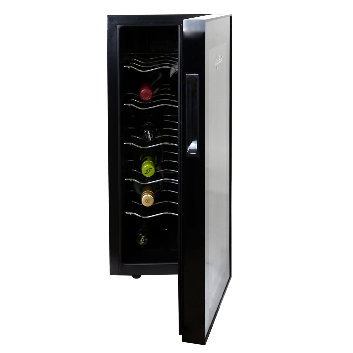 Koolatron 12 Bottle Wine Fridge with Glass Door