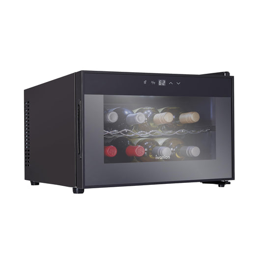 Ivation 8 Bottle Thermoelectric Wine Cooler Countertop